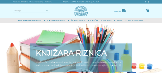 knjizara-riznica.rs - 381info.com
