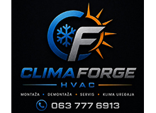 MONTAŽA I SERVIS KLIMA UREĐAJA CLIMA FORGE Novi Banovci