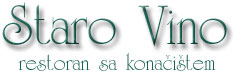 RESTORAN SA KONAČIŠTEM STARO VINO Topola - Slika logo 