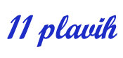 11 PLAVIH Novi Becej - Photo logo 