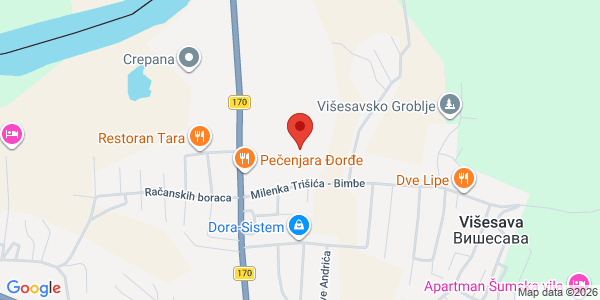 PEČENJARA ĐORĐE, Milenka Topalovića 76, Bajina Bašta