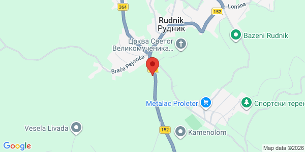 BRVNARA MIA, Takovska 6, Rudnik