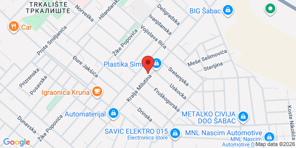 RESTAURANT AND GRILL LAKI 07, 78 Kralja Milutina st., Sabac