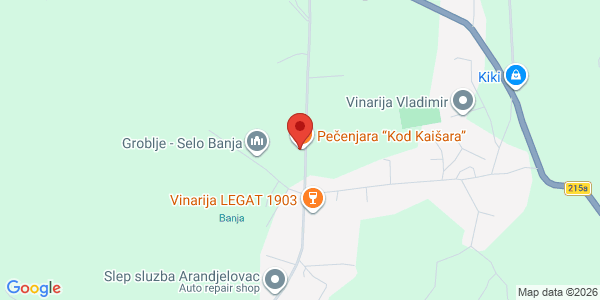 PEČENJARA KOD KAIŠARA, Brezovačka 40, Banja