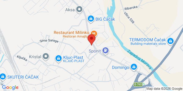 RESTORAN AMAJLIJA, Nikole Tesle 50, (nalazimo se preko puta TC Big), Čačak