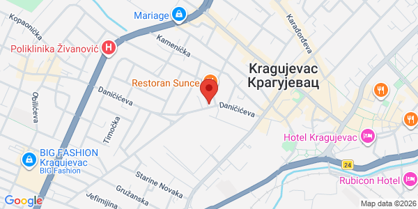 SPECIJALISTIČKA DERMATOVENEROLOŠKA ORDINACIJA MARGO MEDICA, Daničićeva 50, I ulaz, stan 1, naselje Ergoglija, Kragujevac