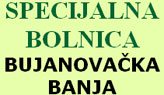 SPECIJALNA BOLNICA ZA REHABILITACIJU BUJANOVAC - BUJANOVAČKA BANJA Bujanovac - Slika logo 
