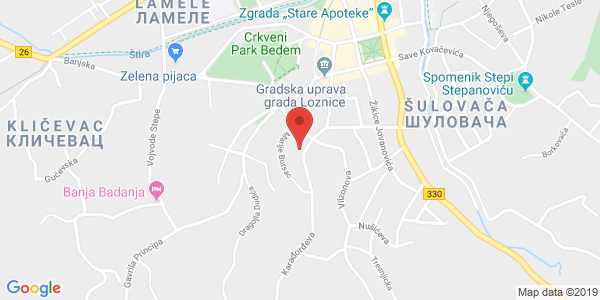 STOMATOLOŠKA ORDINACIJA DR MIRJANA BURSAĆ RADIČEVIĆ, Karađorđeva 34, Loznica