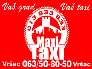 TAXI MAXI Vrsac - Photo logo