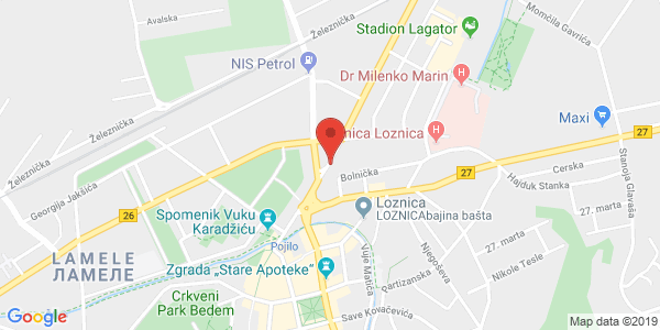 DENTA Ve, Kneza Miloša 6, Loznica