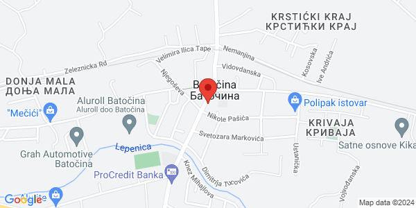 OPTIKA No1, 9 Kralja Petra I st., Batocina