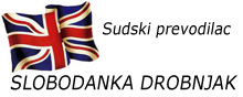 SLOBODANKA DROBNJAK COURT TRANSLATOR Kragujevac - Photo logo