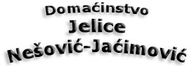 DOMACINSTVO JELICE NESOVIC  - JACIMOVIC Gornji Milanovac - Photo logo 