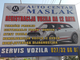 AUTO CENTER MASLAK Vehicle registration and testing Prokuplje - Photo 9