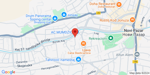 AUTO PAINT CENTER MUMDZIC, 5 Borski kej st., Novi Pazar