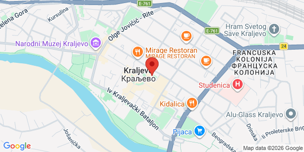 GOD, 50 Trg srpskih ratnika st., Kraljevo