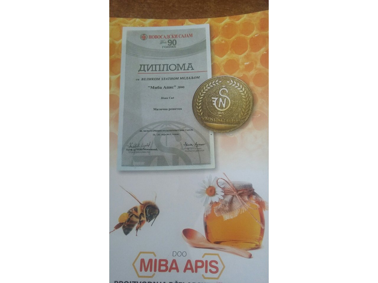 MIBA APIS - PROIZVODNJA PČELARSKOG PRIBORA I OPREME Pčelarstvo Novi Sad - Slika 3