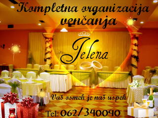 AGENCY FOR COMPLETE WEDDING ORGANIZATION JELENA Organization of weddings and celebration Pancevo - Photo 1