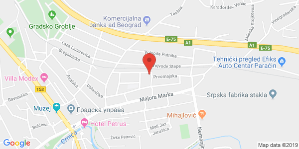 SCHOOL CARE AND BEAUTY AND VOCATIONAL TRAINING, Paraćin