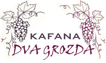 KAFANA DVA GROZDA Užice - Slika logo 