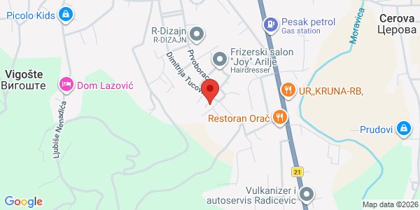 SANTEX, 2 Barska st., Arilje