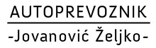 TRANSPORTER JOVANOVIC ZELJKO Topola - Photo logo