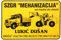 MEHANIZACIJA Aranđelovac - Slika logo 