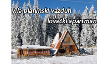ETNO APARTMENTS PIEBALD VILA MOUNTAIN AIR AND HUNTING APARTMENT Tara - Photo logo