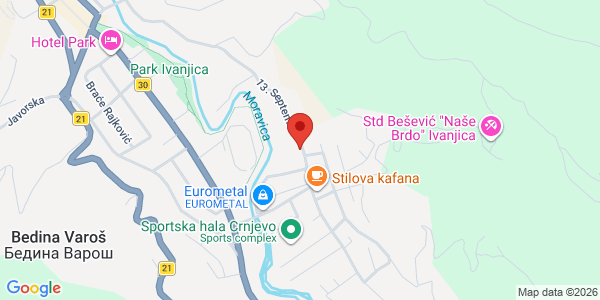 CITY TAXI 032, Druge proleterske brigade 40, Ivanjica