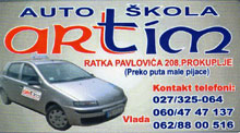 CAR DRIVING SCHOOL ARTIM Prokuplje - Photo logo