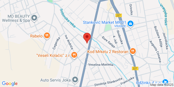 STAKLO MIKI, Takovska 1, Vranje