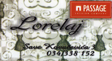 MODNA KUĆA LORELAJ PASSAGE Kragujevac - Slika logo