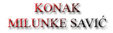 KONAK MILUNKE SAVIĆ Čačak - Slika logo