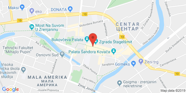 RESTORAN RENESANSA, Kralja Aleksandra I Karađorđevića 15, Zrenjanin