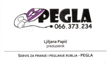 LAUNDRY WASHING AND IRONING PEGLA Pancevo - Photo logo