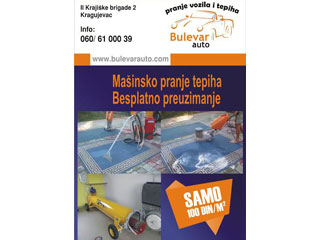 BOULEVARD AUTO Carpet cleaning Kragujevac - Photo 3