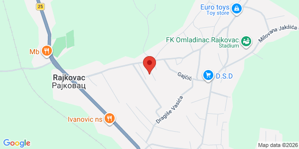 AUTO CENTER PAVLOVIĆ, 4 Mihaila Madzarevica st., Rajkovac