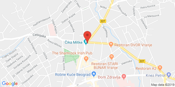 RESTAURANT MORAVA, 166 Kralja Stefana Prvovencanog st., Vranje