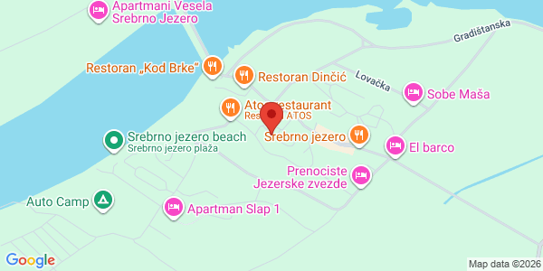 APARTMANI BRANKA CVETKOVIĆ, Sunčani breg 20 (ili iz ulice Ribarska), Srebrno jezero