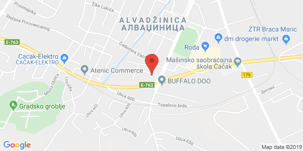 SLOVAS DOO, 106 Bulevar Oslobodjenja st., Cacak