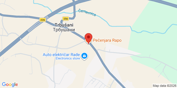 GRILL RAPO, nn Trbusani, Cacak