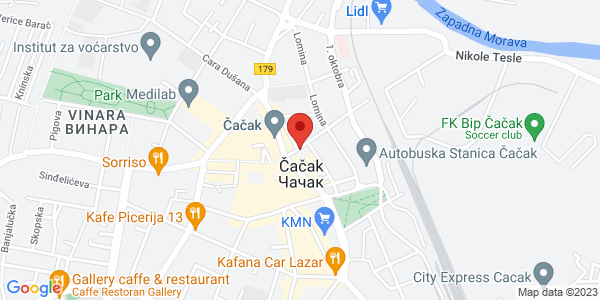 KOZMETIČKI SALON BELLEZZA, Hajduk Veljkova 6 (I sprat, stan: 2), Čačak