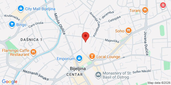 FLOWER SHOP ORHIDEJA AND STUDIO FOR REHABILITATION AND MASSAGE, 82 Kneginje Milice st., Bijeljina