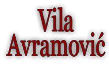 VILA AVRAMOVIĆ Ivanjica - Slika logo