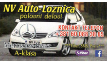 AUTO WASTE NV MERCEDES A AND B CLASS Loznica - Photo logo