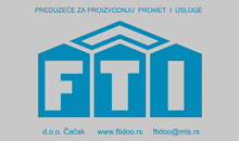 FTI LTD Cacak - Photo logo 
