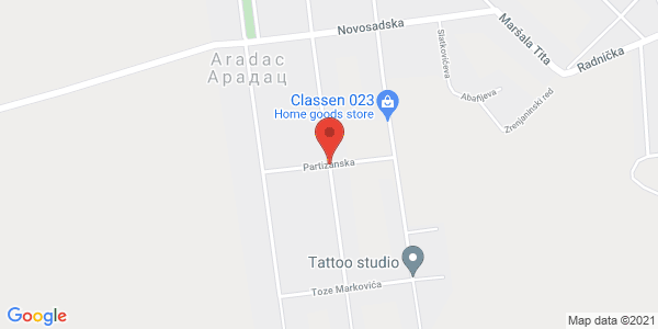 CLASSEN 023, 31 Branka Radicevica st., Aradac, Zrenjanin
