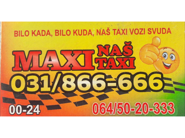 Photo 1 - OUR MAXI TAXI - TAXI services, Bajina Basta
