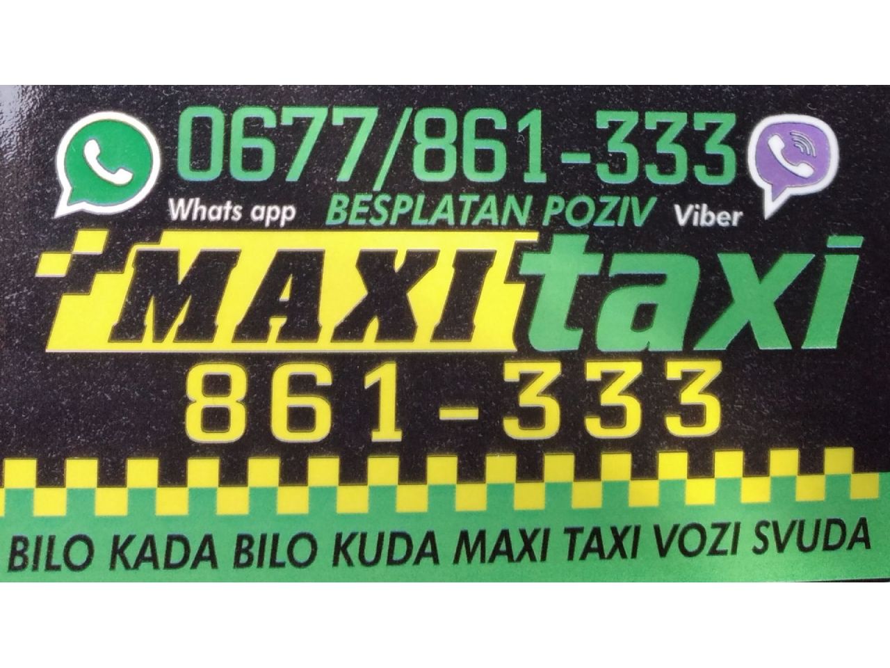 Photo 5 - OUR MAXI TAXI - TAXI services, Bajina Basta