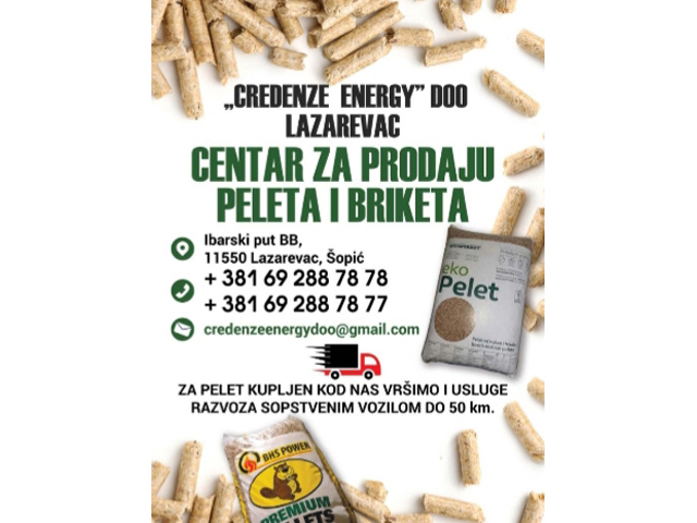 CREDENZE ENERGY DOO Proizvodnja i prodaja peleta Lazarevac - Slika 3